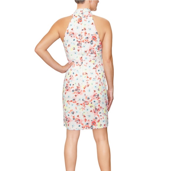 NWT Women’s Harland Floral-Print Halter Dress l Size Large - Picture 2 of 3